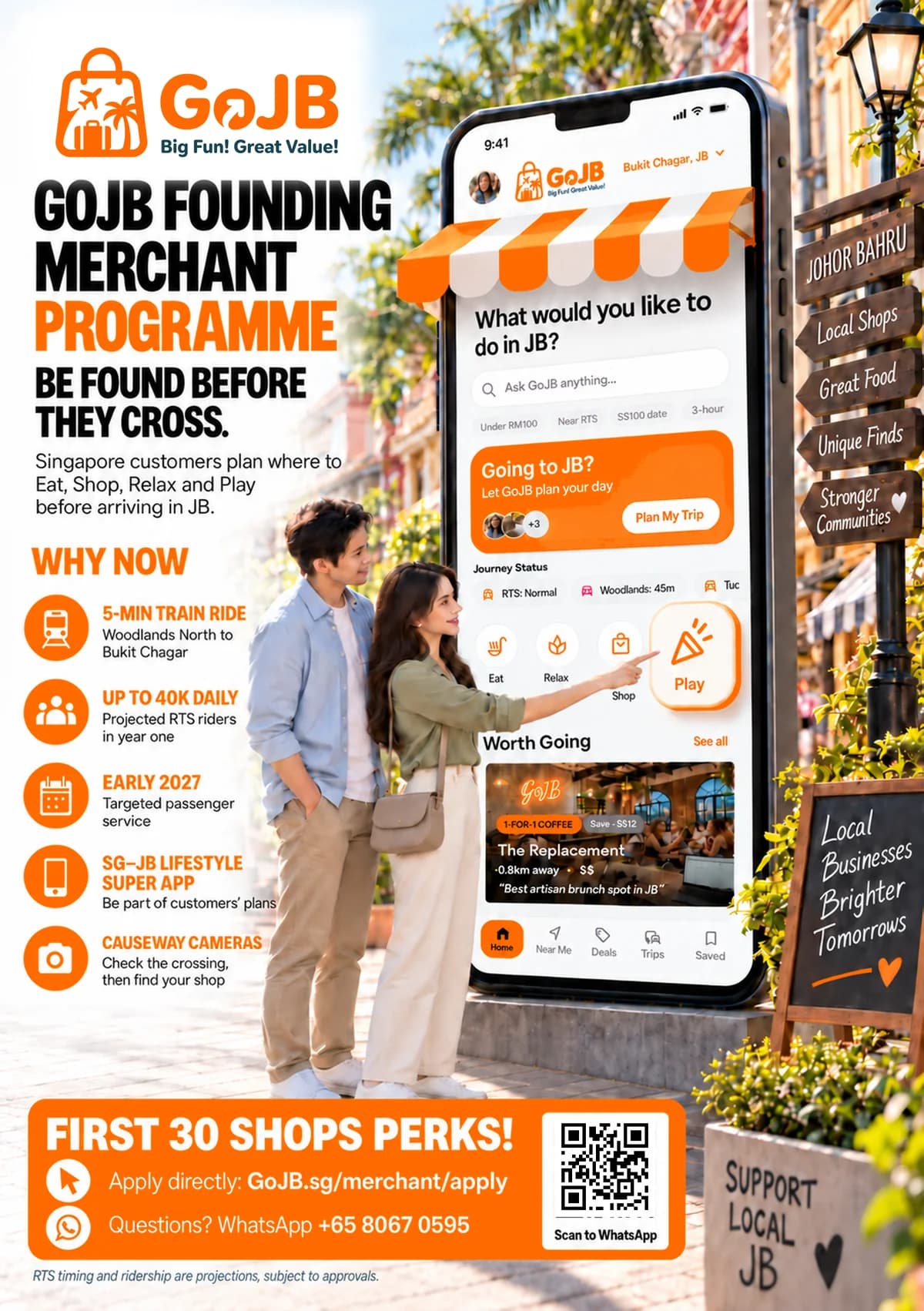 Front — the opportunity