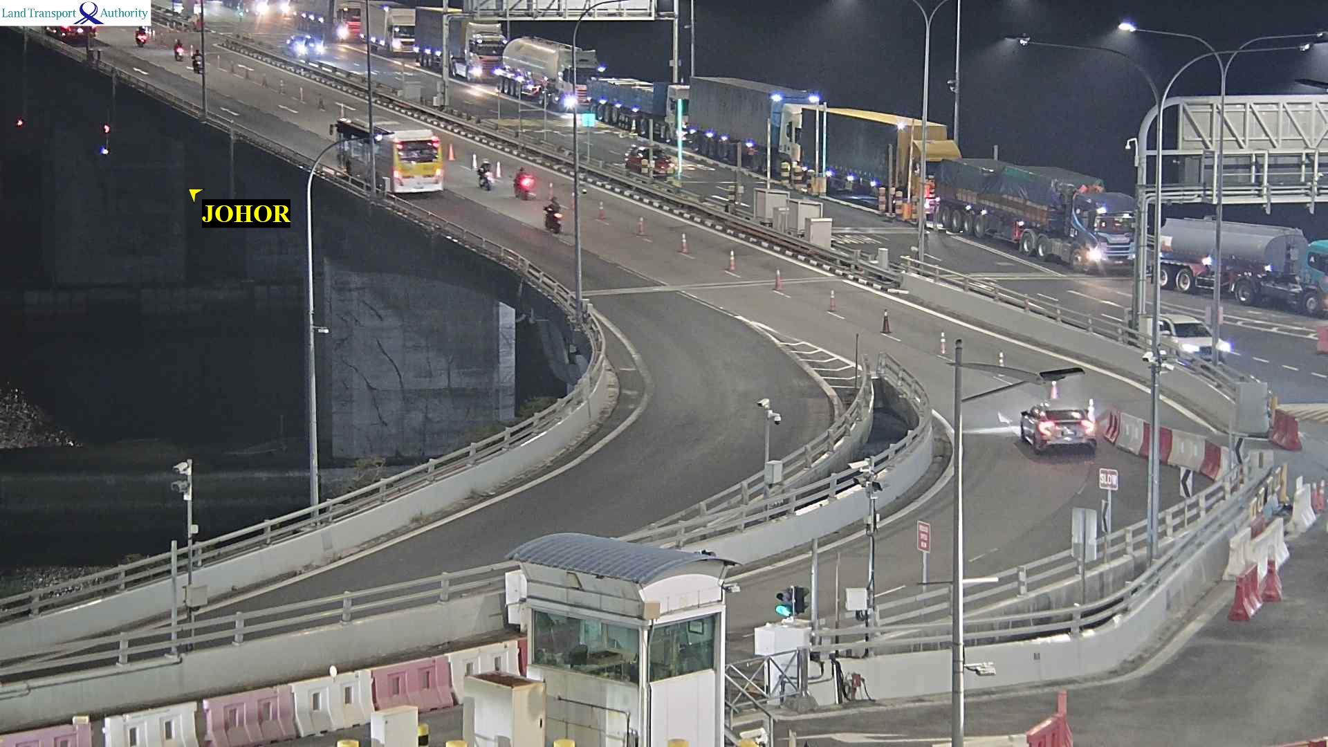 Official LTA traffic camera: Tuas Second Link