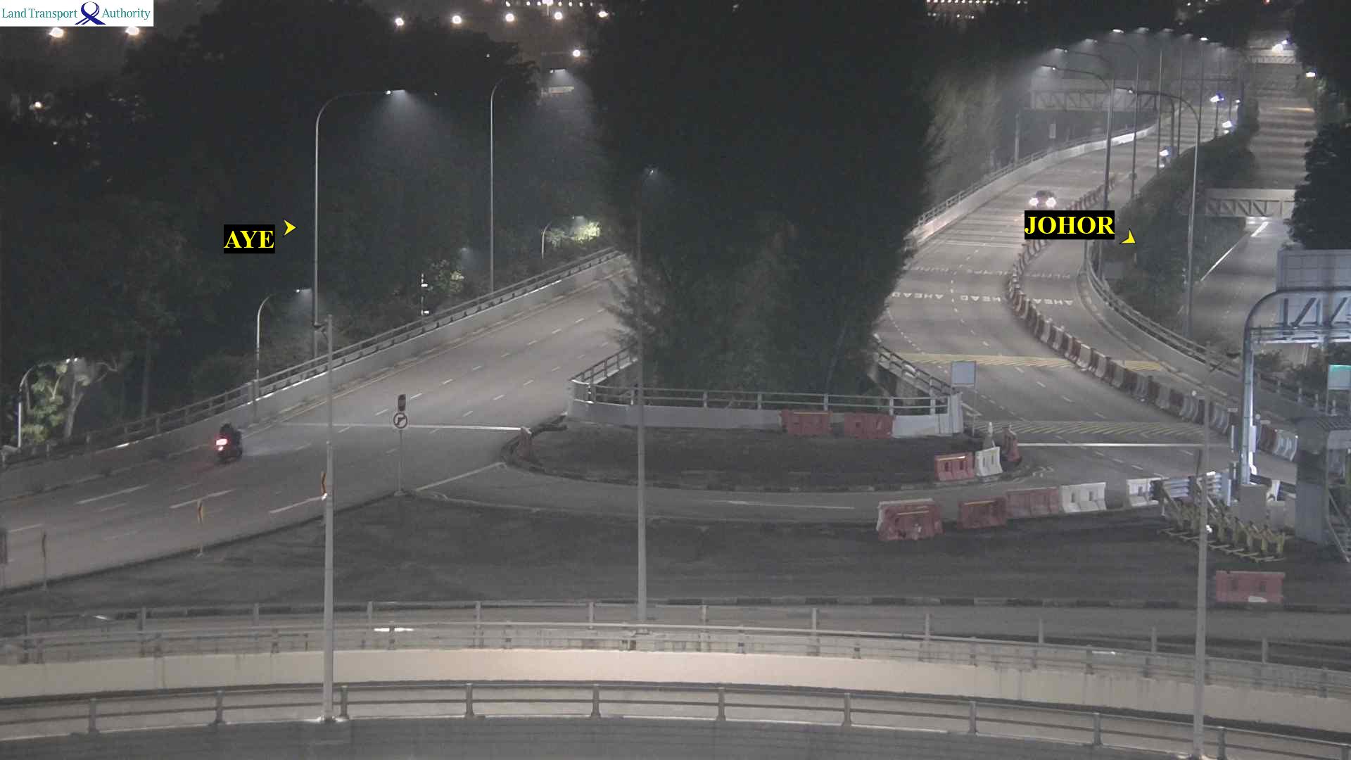 Official LTA traffic camera: Tuas Checkpoint